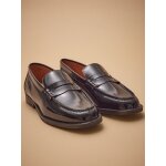 Mocassins cuir vernis femme