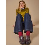 Mocassins cuir vernis femme