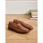 Mocassins femme en cuir
