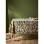Nappe en coton fleuri indien