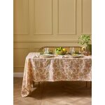Nappe en coton fleuri indien - imprim� pondichery