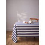 Nappe ray�e en coton enduit