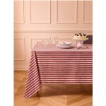 Nappe ray�e en coton tram�