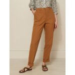 Pantalon cargo femme twill coton blanche