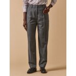 Pantalon carotte flanelle femme hlne