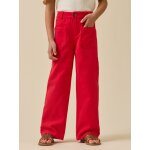 Pantalon droit fille en denim