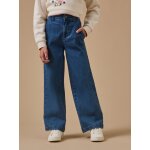 Pantalon large en denim fille