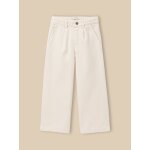 Pantalon large fille en denim couleur - collection junior