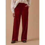 Pantalon en panne de velours fille