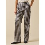 Pantalon tailleur vichy femme juliette