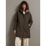 Parka longue fourre femme