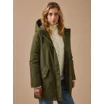 Parka longue matelass�e femme