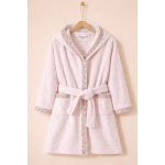 Peignoir enfant en �ponge et tissu liberty