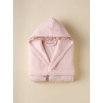 Peignoir enfant en �ponge et tissu liberty