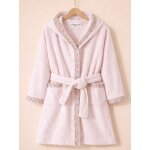 Peignoir enfant en �ponge et tissu liberty