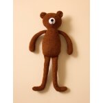 Peluche ours en bouclette