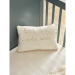 Petit coussin gaze de coton brod�