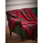 Plaid cossais laine majoritaire