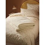 Plaid r�versible sherpa et rayures