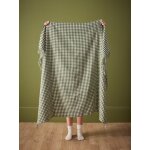 Plaid vichy - laine majoritaire