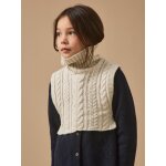 Plastron col roul� torsad� enfant