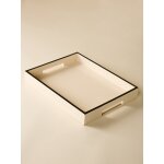 Plateau en bois laqu� igor