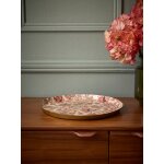 Plateau �maill� rond  perse