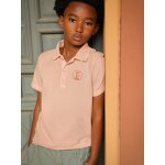 Polo en maille pique garon - coton biologique