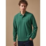Polo maille piqu�e homme coton biologique
