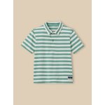 Polo ray� gar�on - coton biologique