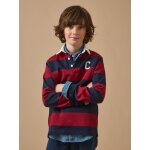Polo rugby ray� gar�on