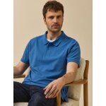 Polo uni maille piqu�e homme coton biologique