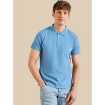 Polo uni maille piqu�e homme coton biologique