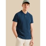 Polo uni maille piqu�e homme coton biologique
