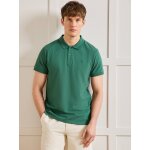 Polo uni maille pique homme coton biologique