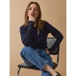 Pull chaussette maille ctele femme laine rws *