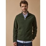 Pull col montant zipp homme