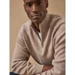 Pull col montant zipp� homme