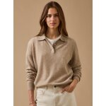 Pull col polo femme - collection cachemire
