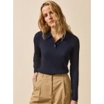 Pull col polo femme laine rws *