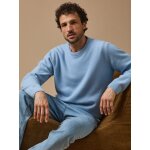 Pull col rond homme laine m�lang�e