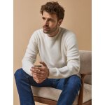 Pull col rond homme mlange laine