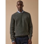Pull col rond maille ctele homme