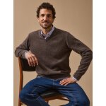 Pull col v homme - collection cachemire