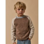 Pull colorblock laine garon