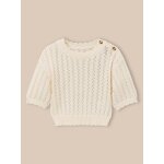 Pull en crochet fille - collection junior