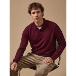 Pull fin col polo laine m�rinos homme