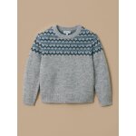 Pull jacquard avec laine gar�on