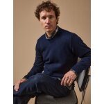 Pull laine m�rinos homme : cyrillus x les 3 tricoteurs