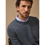 Pull laine m�rinos homme : cyrillus x les 3 tricoteurs